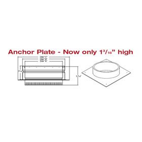 Selkirk 16'' Anchor Plate - 216400G - 16GT-AP