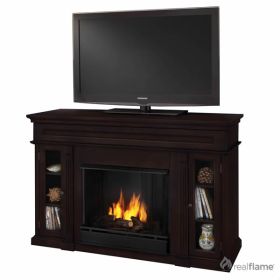 Real Flame Lannon Ventless Wall Gel Fireplace (Espresso) - 3300-ESP