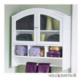 Holly & Martin Sophie White Top Wall Cabinet - 05-229-065-4-40
