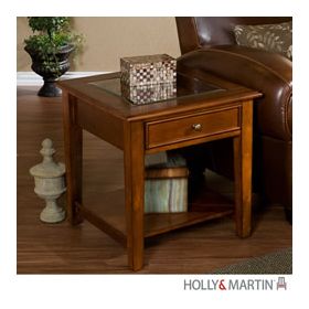 Holly & Martin Somerset End Table-Walnut - 01-227-024-4-39