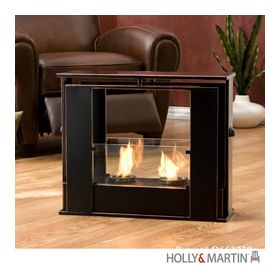 Holly & Martin Walton Portable Indoor/Outdoor Gel Fireplace - 37-249-035-4-01