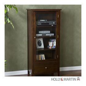 Holly & Martin Williamson Media Tower-Espresso - 63-254-039-4-12