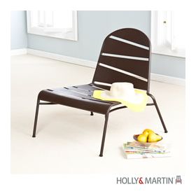 Holly & Martin Loggins Indoor/Outdoor Lounge Chair-Brown - 71-154-037-4-04