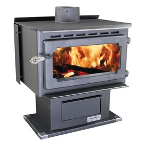 Vogelzang Mountaineer Wood Stove with Glass and Blower - VG650ELG