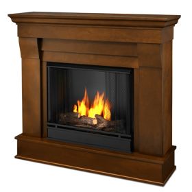 Real Flame Chateau Ventless Gel Fireplace in Espresso - 5910-E