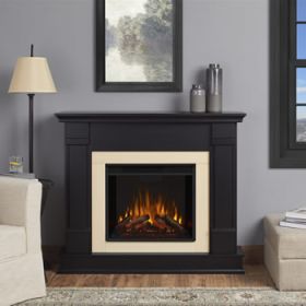 Real Flame Silverton Electric Fireplace - Black - G8600E-B
