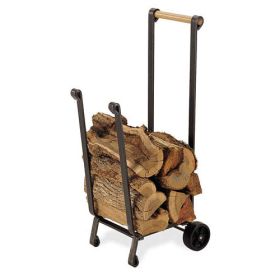 Pilgrim Wood Cart - Forged Iron - 18525
