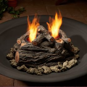 Real Flame 2-Can Outdoor Log Set - 310