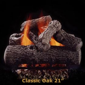 Hargrove 21" Classic Oak Log Set - Shallow ST - LP - CLS21STSP