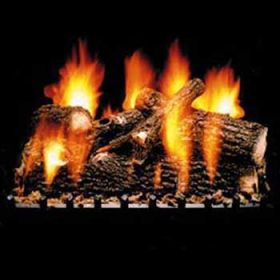 Hargrove 18" Full Pan Vented Oak Log Set - OOS1805FP