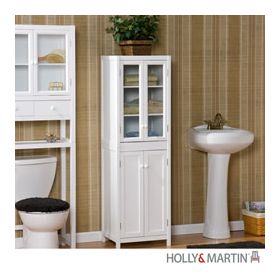Holly & Martin Audrey Deluxe White Storage Tower - 05-028-066-3-40