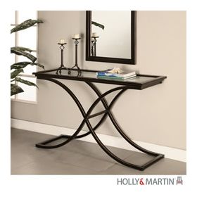 Holly & Martin Roxburgh Sofa Table-Black - 01-208-016-6-01