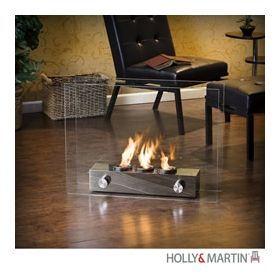 Holly & Martin Hudson Portable Indoor/Outdoor Gel Fireplace - 37-130-035-5-24