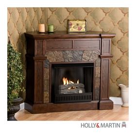 Holly & Martin Cypress Gel Fireplace-Espresso - 37-081-031-0-12