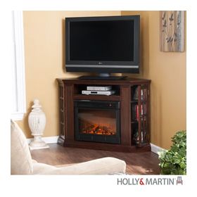 Holly & Martin Akita Convertible Media Electric Fireplace-Espresso - 37-014-084-0-12