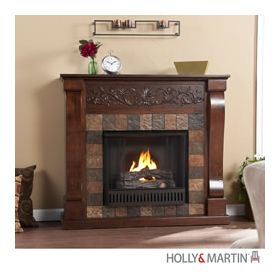 Holly & Martin Calgary Gel Fireplace-Espresso - 37-054-031-6-12