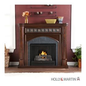 Holly & Martin Belton Gel Fireplace-Espresso - 37-038-031-6-12