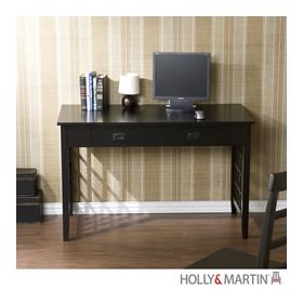 Holly & Martin Wyatt Computer Desk-Black - 55-257-020-6-01