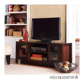 Holly & Martin Kenton TV Stand/Media Console-Espresso - 63-138-055-6-12