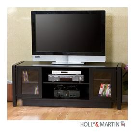 Holly & Martin Kenton TV Stand/Media Console-Black - 63-138-055-6-01