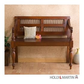 Holly & Martin Cheyenne Classic Bench-Mahogany - 09-063-011-5-20