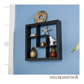 Holly & Martin Arianna Display Shelf 16''-Black - 81-024-061-3-01