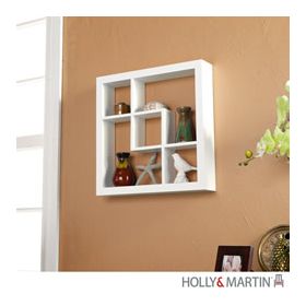 Holly & Martin Arianna Display Shelf 16''-White - 81-024-061-3-40