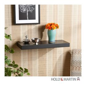 Holly & Martin Cadence Floating Shelf 24''-Black - 81-052-029-4-01