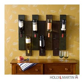Holly & Martin Santa Cruz Wall Mount Wine Rack - 93-022-062-5-22