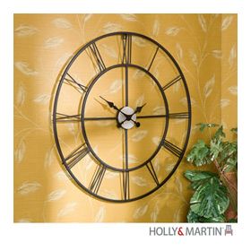 Holly & Martin Lucas Decorative Wall Clock - 93-156-057-4-01