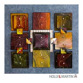 Holly & Martin Aria Wall Sculpture - 93-023-056-4-22