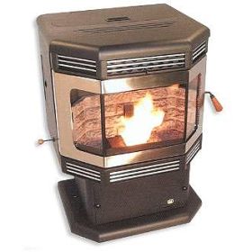 Breckwell P2700 The Mojave Deluxe Freestanding Pellet Stove - SP2700PD