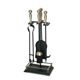 Napa Forge 5 Piece Sonoma Stove Tool Set - Antique Brass - 19037