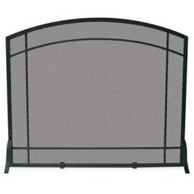 Uniflame Single Panel Black Wrought Iron Mission Screen - S-1029