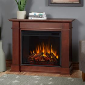 Real Flame Devin Electric Fireplace in Dark Espresso - 1220E-DE