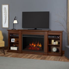 Real Flame Eliot Grand Entertainment Center Electric Fireplace in Vintage Black Maple - 1290E-VBM