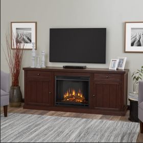 Real Flame Cassidy Entertainment Center Electric Fireplace in Chestnut Oak - 2720E-CO