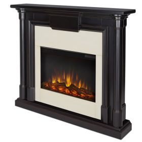Real Flame Maxwell Electric Fireplace in Blackwash - 7030E-BW