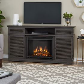 Real Flame Cavallo Entertainment Electric Fireplace Gray - 9110E-GRY