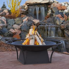 Real Flame Parker Fire Bowl - 915-BLK