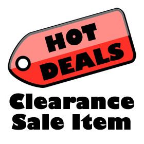 Hot Deals - Clearance Sale Item