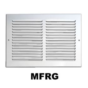 16"X25" WHT RETURN GRILLE