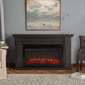 Real Flame Carlisle Landscape Electric Fireplace in Gray - 8230E-GRY