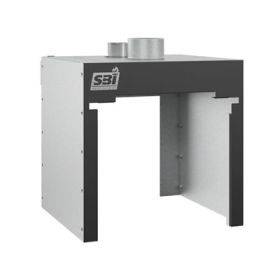 Drolet Austral III EPA Wood Stove with Heatflow S5 Forced Air System 2 - DB03033K
