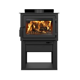 Drolet Deco II Wood Stove - DB03205 full front view