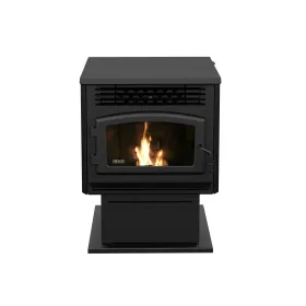 Drolet ECO-55 EPA Pellet Stove - DP00070 full front view Drolet ECO-55 EPA Pellet Stove - DP00070 full front view