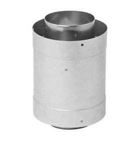 Metal-Fab Corr/Guard 4" D Double Male Adapter - DW - 4CGDMA316SS