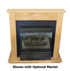Buck Stove Model 1127 with Mantel