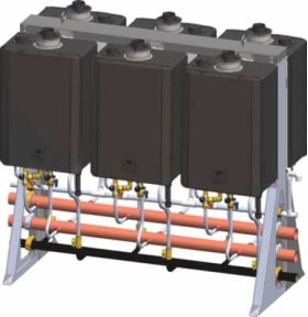 Rinnai 6 Unit Free Standing Rack - TRS06CXiN