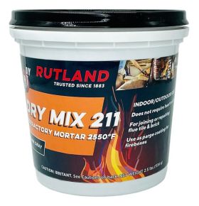 Rutland Dry Mix 211 - 2.5 lb Tub - 21125